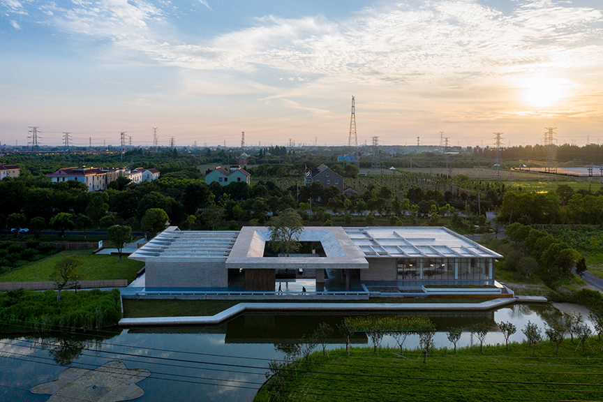 35.建筑东侧鸟瞰图 Aerial view of the east side of the building ?摄影:吴清山.jpg